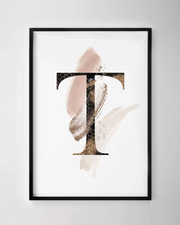 Letter T Print