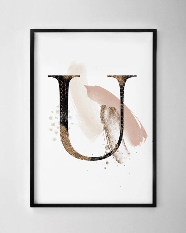 Letter U Print