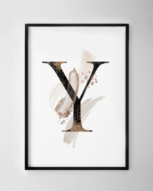 Letter Y Print