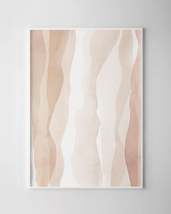 Ripples Abstract Print