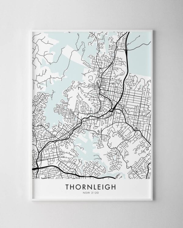 Sydney – Thornleigh Map Print