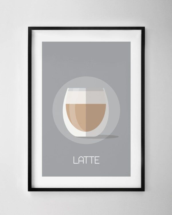 Latte Print