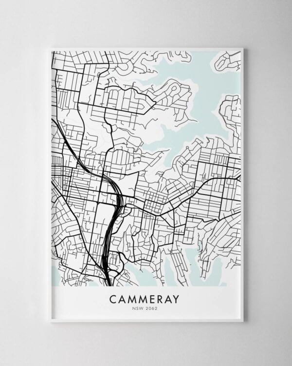 Sydney – Cammeray Map Print