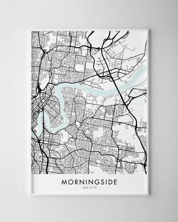 Brisbane – Morningside Map Print