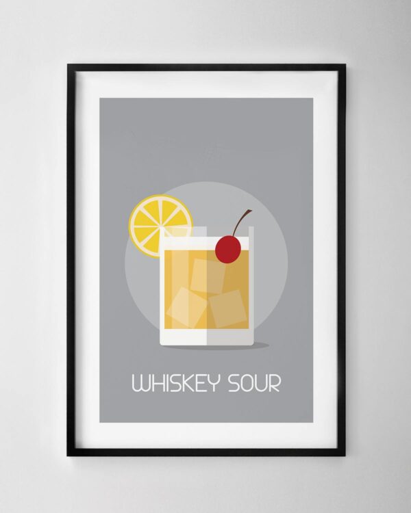 Whiskey Sour Print