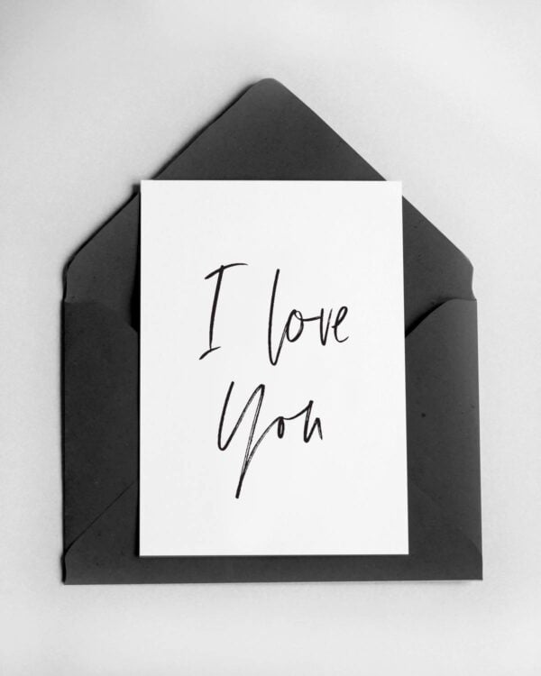 I Love You Card
