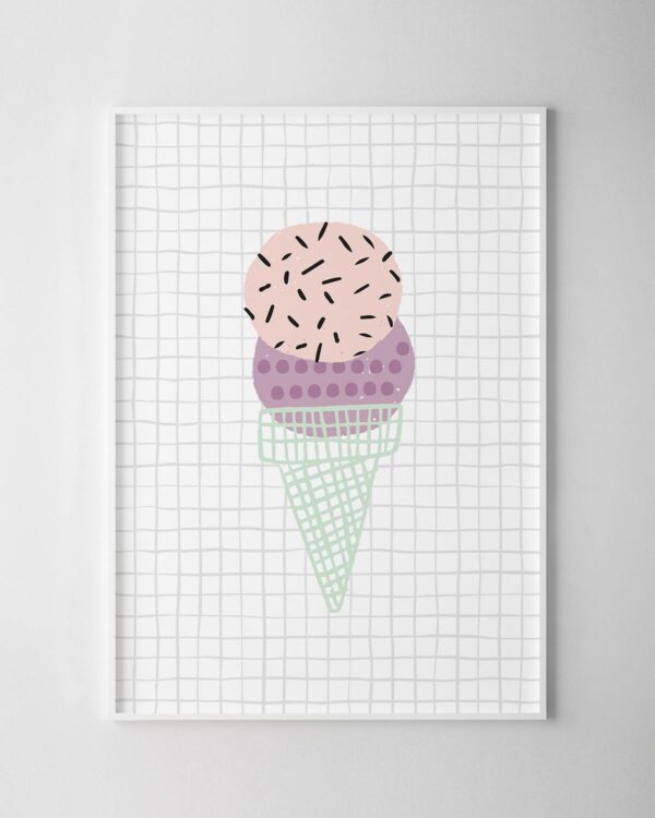 Ice Cream Print - Summer Sprinkles
