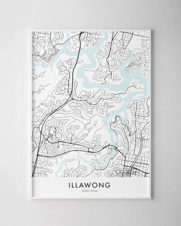 Sydney – Illawong Map Print