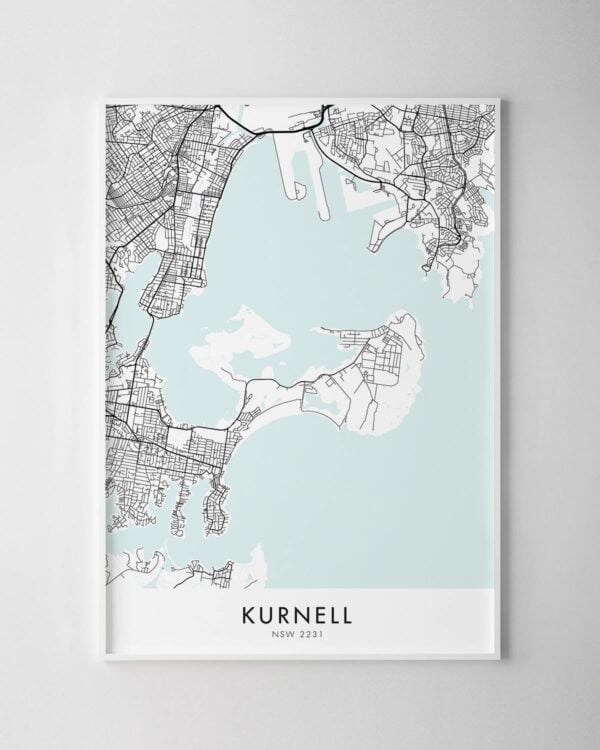 Sydney – Kurnell Map Print