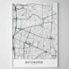Melbourne – Bayswater Map Print