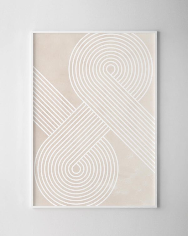 Infinity Print - Beige