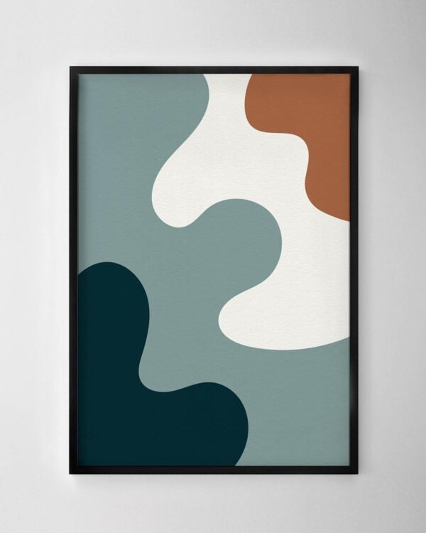 Organic Hues Print No.11