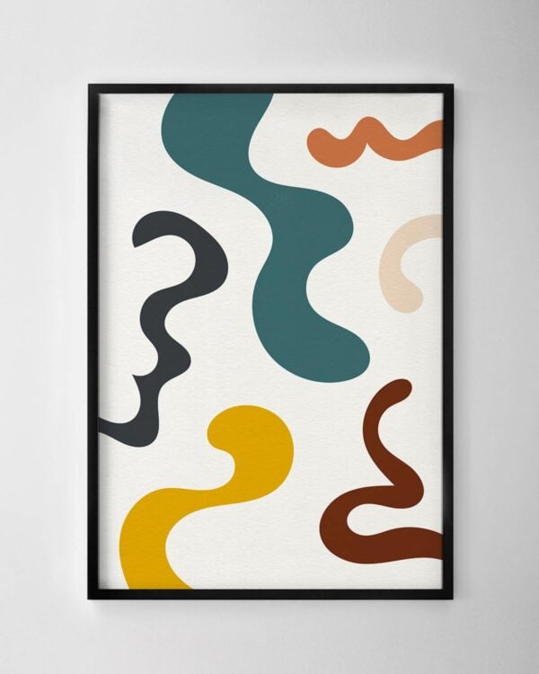 Organic Hues Print No.17