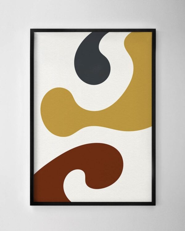 Organic Hues Print No.19