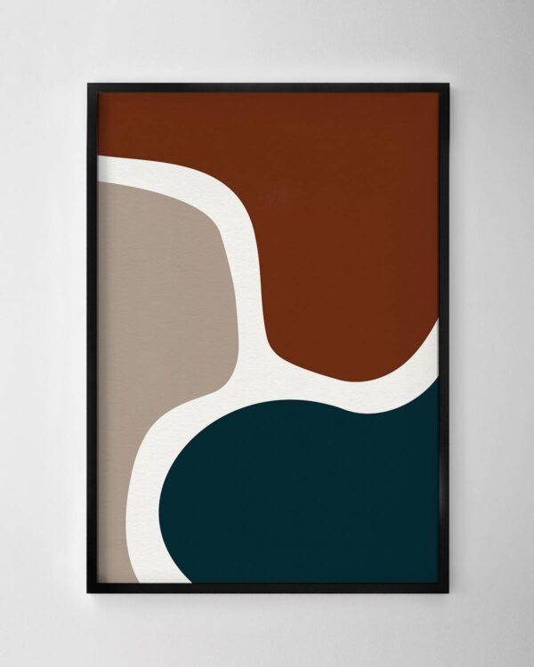 Organic Hues Print No.2