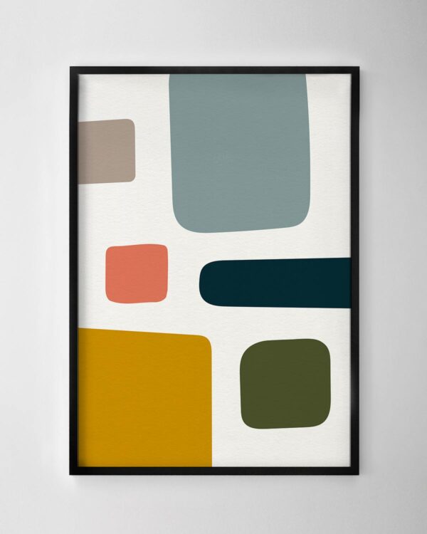 Organic Hues Print No.4