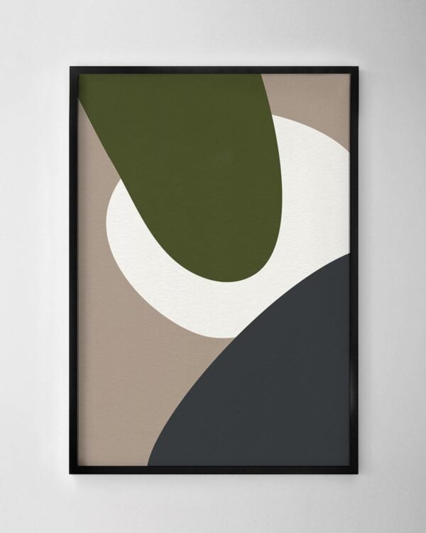 Organic Hues Print No.6