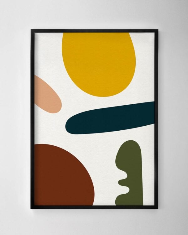 Organic Hues Print No.7