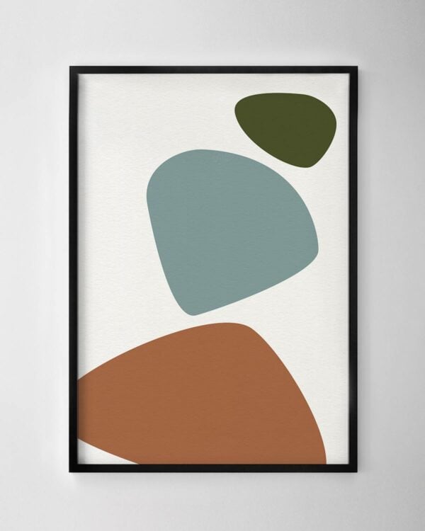 Organic Hues Print No.8