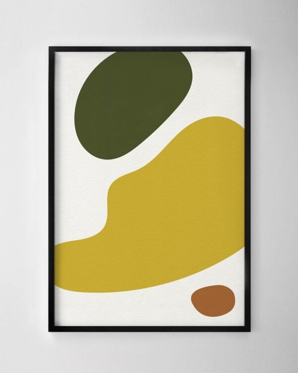 Organic Hues Print No.9