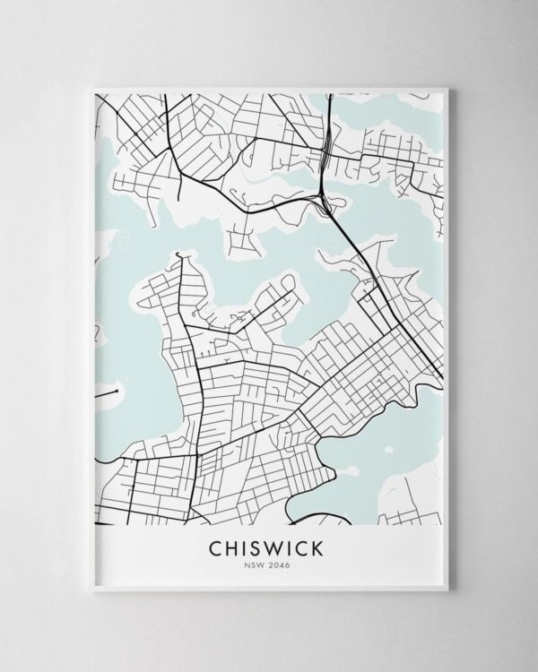 Sydney – Chiswick Map Print