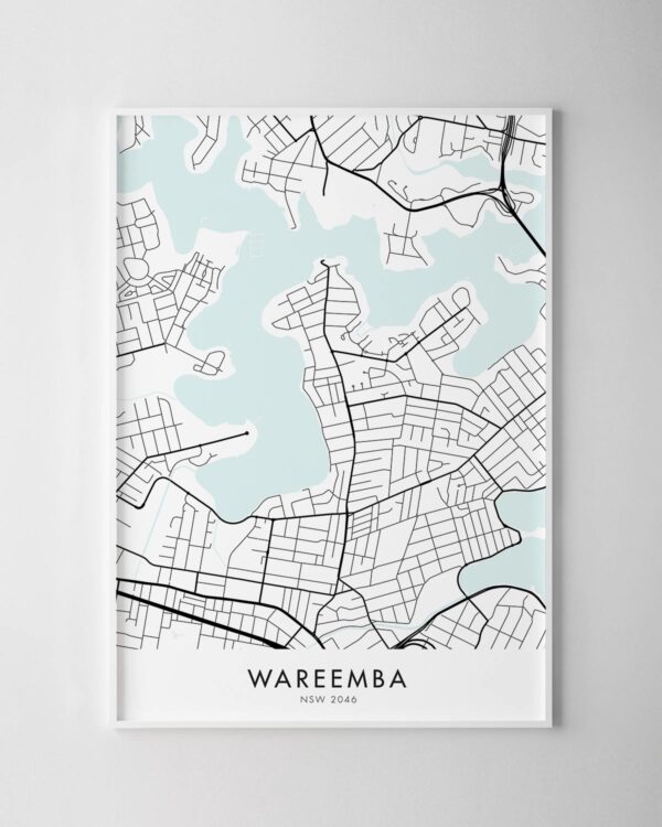 Sydney – Wareemba Map Print