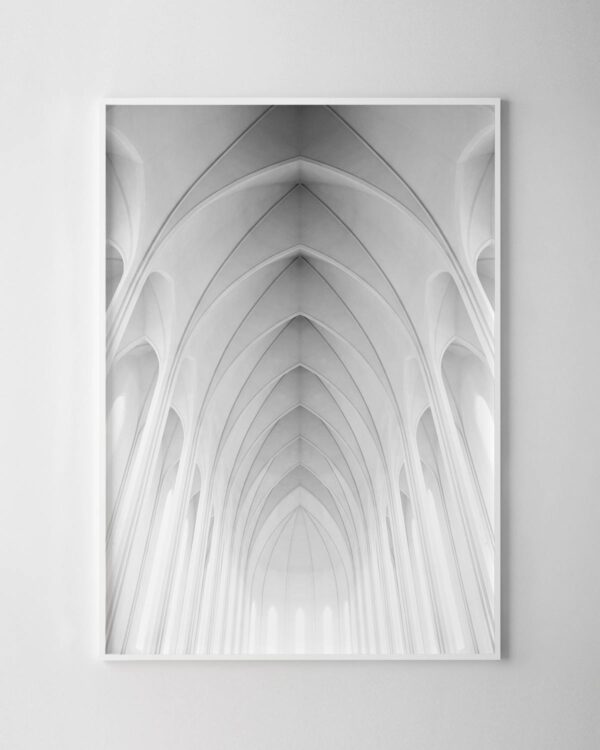 White Arches Print