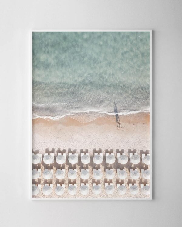 Beach Umbrellas Print