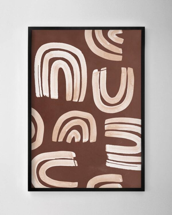 Tribal No.1 Abstract Print