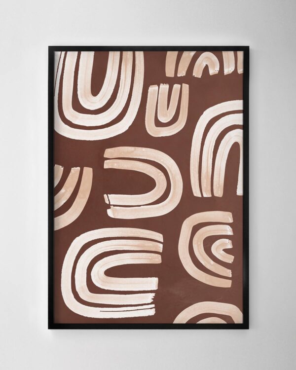 Tribal No.2 Abstract Print