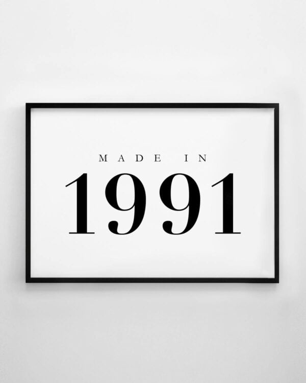 Made In... Custom Print