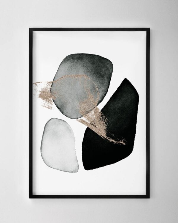 Black & Gold Print No.1