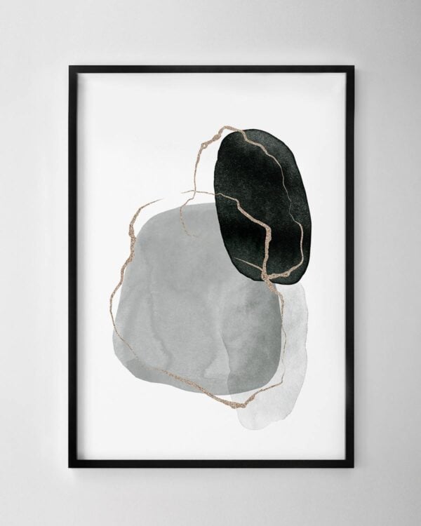 Black & Gold Print No.12