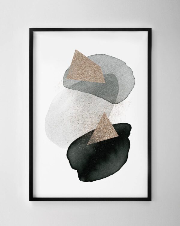 Black & Gold Print No.2