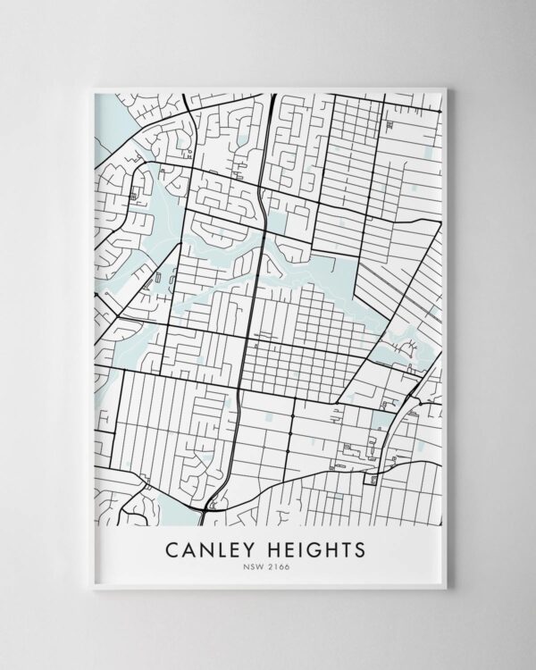 Sydney – Canley Heights Map Print
