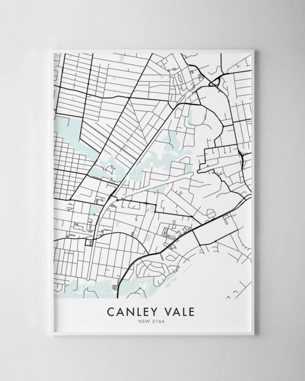 Sydney – Canley Vale Map Print