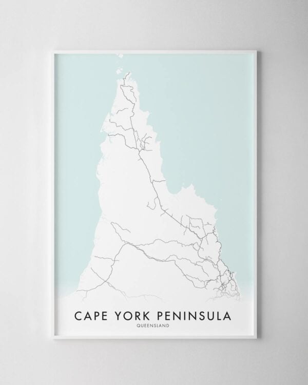 Cape York Peninsula Map Print