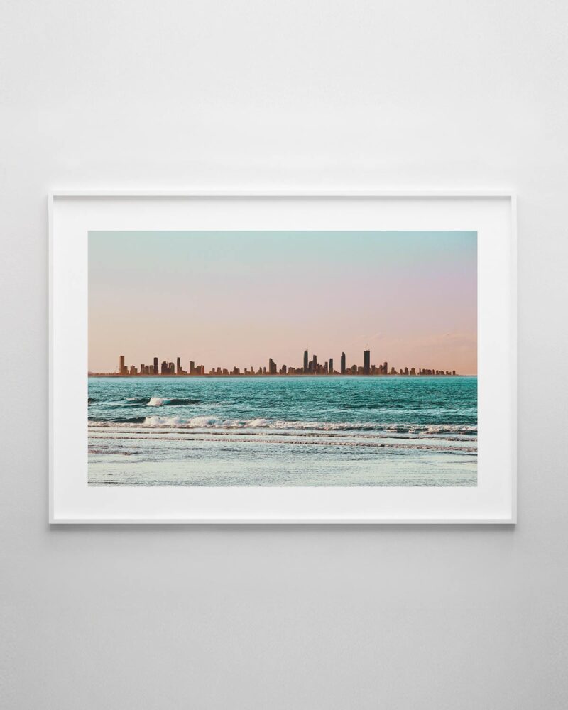 Gold Coast Skyline Print Chelsea Chelsea