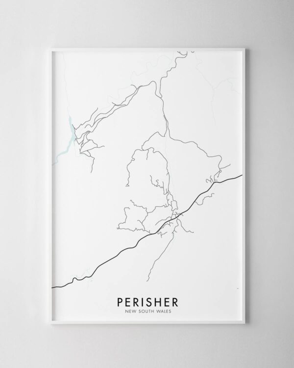 Perisher Map Print