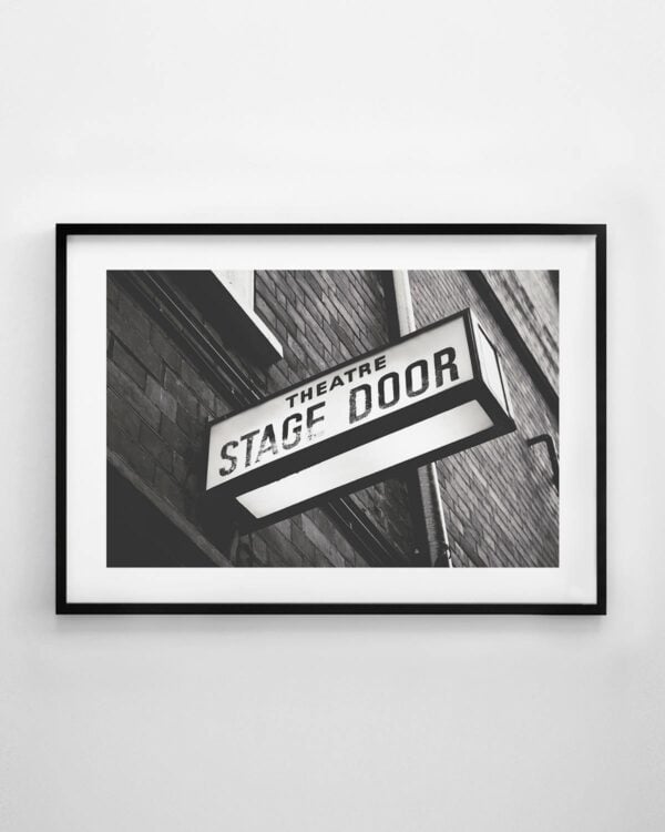 Stage Door Print