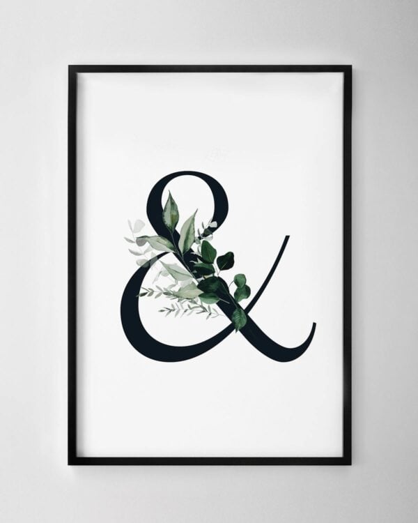 Ampersand Print – Botanical Dream