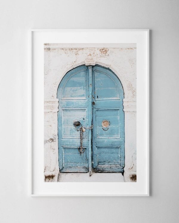 Blue Door Print