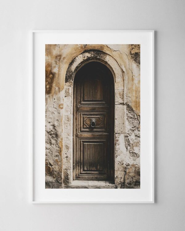Brown Door Print