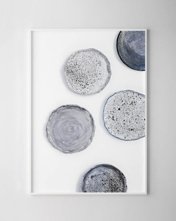 Clay Plates Print