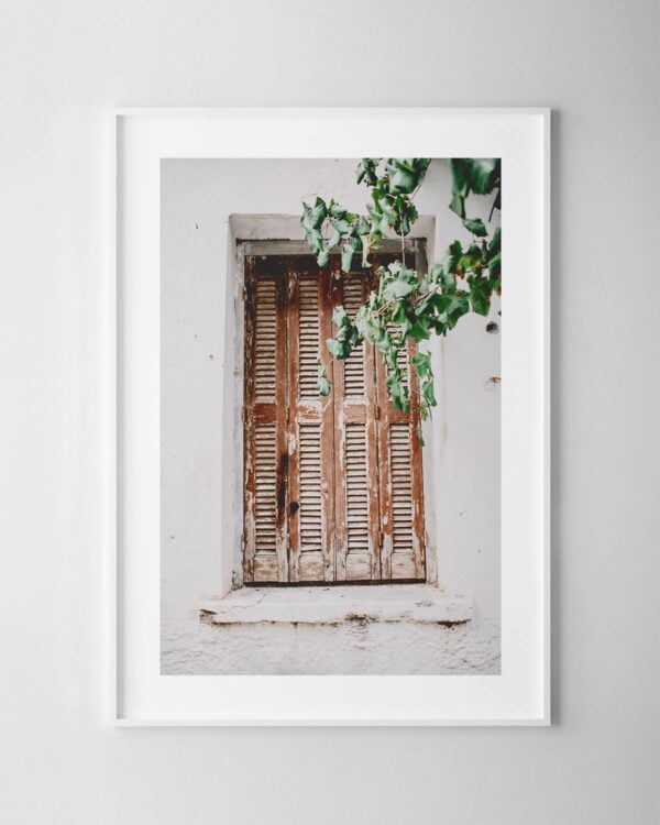 Old Shutters Print