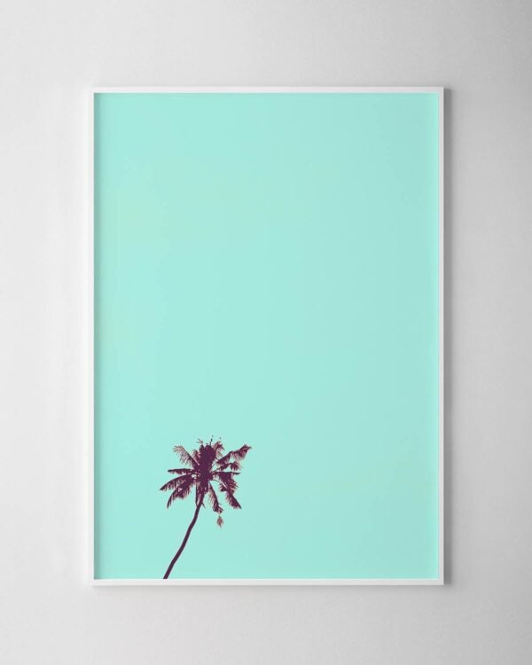 Retro Palm Print No.1