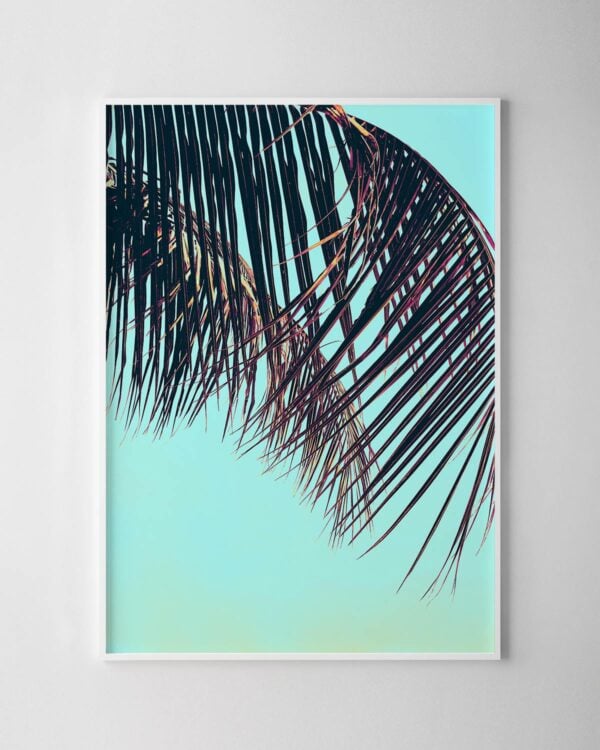 Retro Palm Print No.2