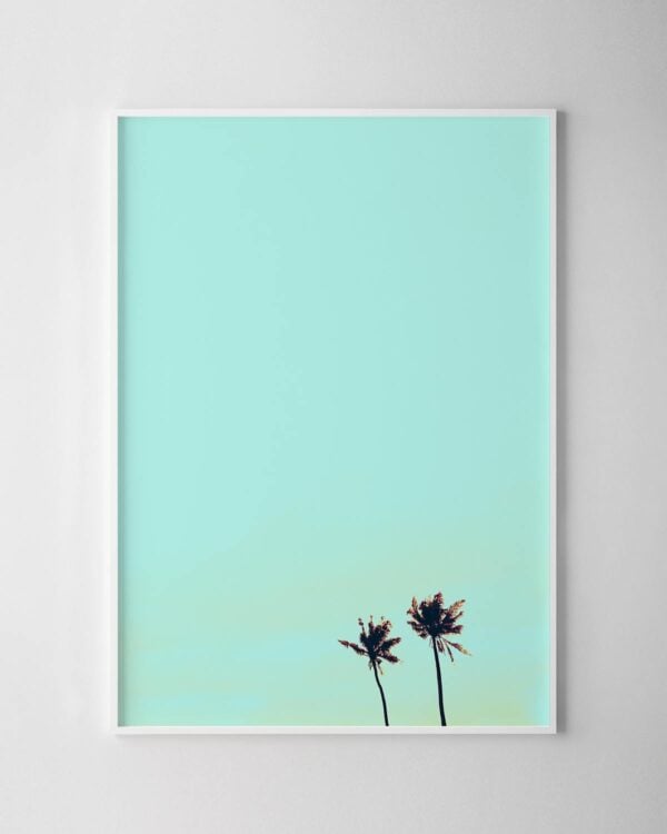 Retro Palm Print No.4