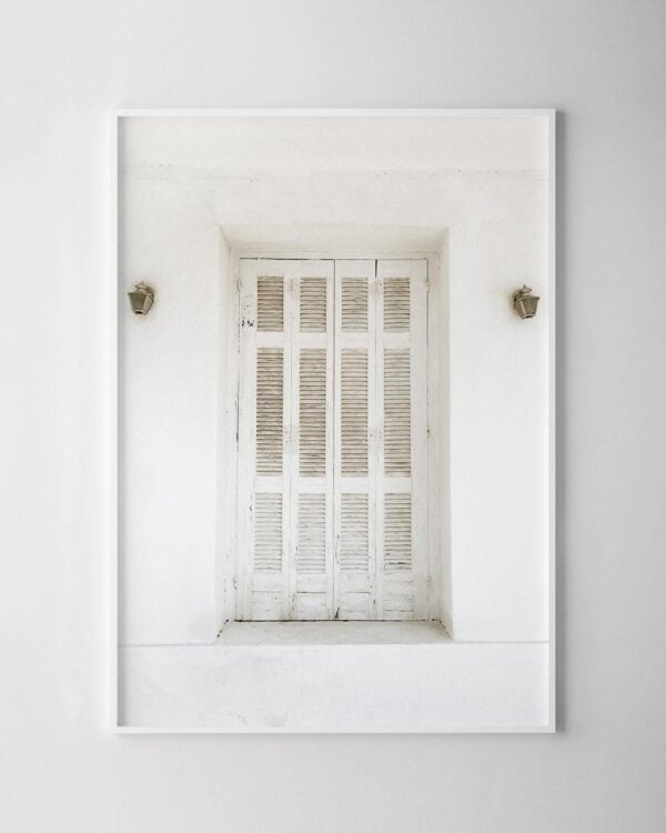 White Door Print