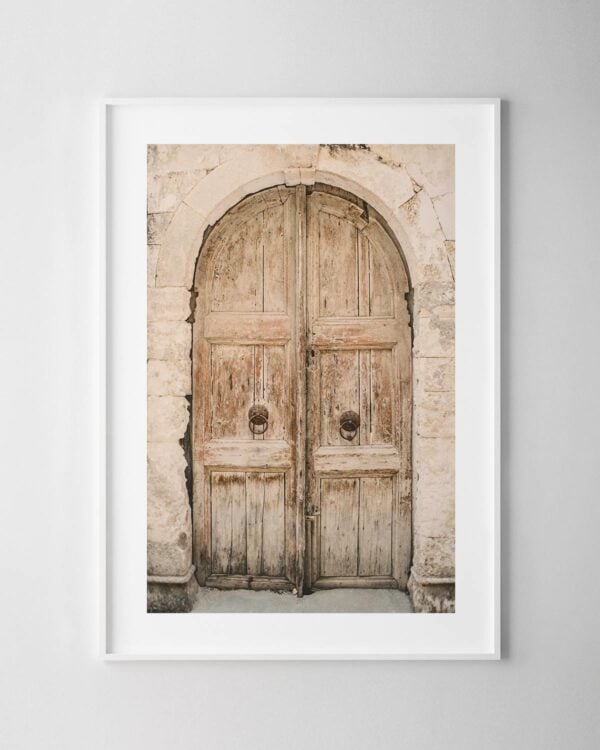 Wooden Door Print